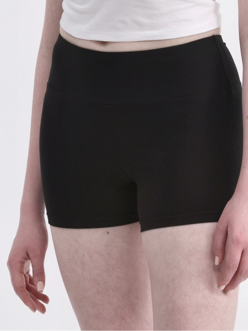 No Boundaries Jersey Shorty Shorts, 3” Inseam, Women's